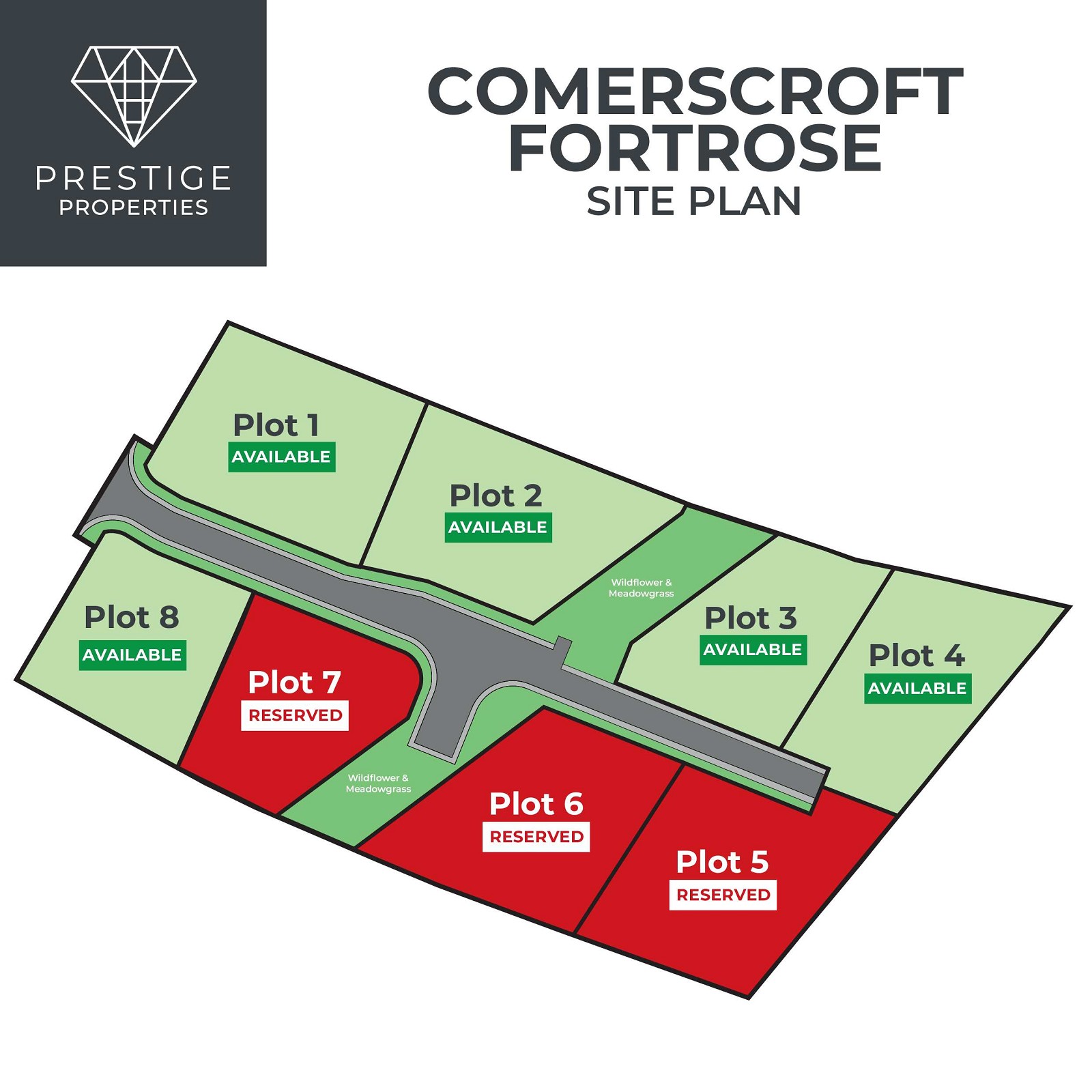 Plot 8 Comerscroft, Fortrose, Highland. IV10 8RX